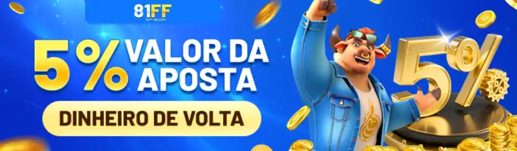 Banner de bônus do 81FF.