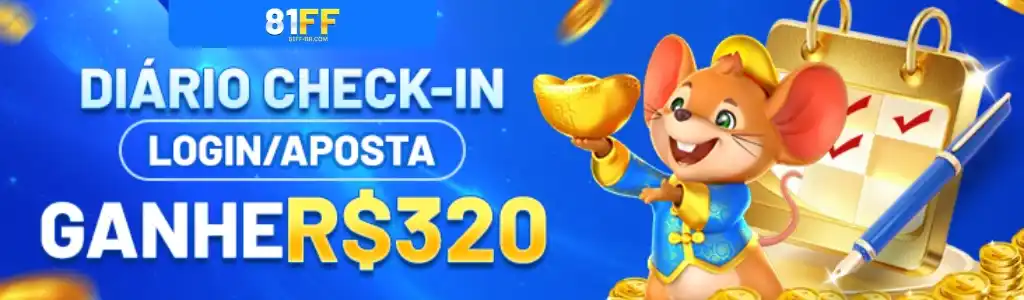 Banner de bônus do 81FF.