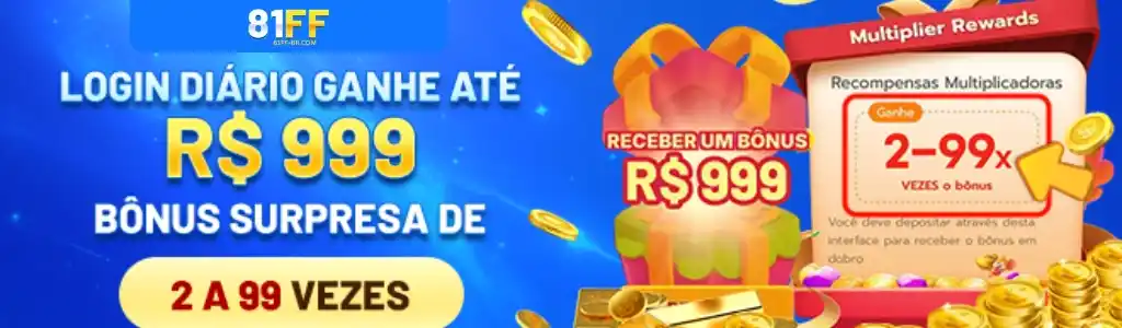 Banner de bônus do 81FF